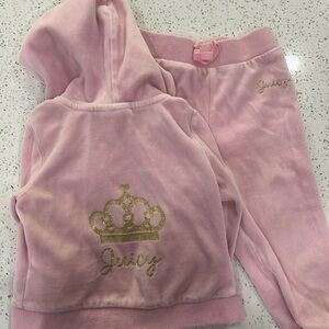 Juicy toddler track suit, size 2T